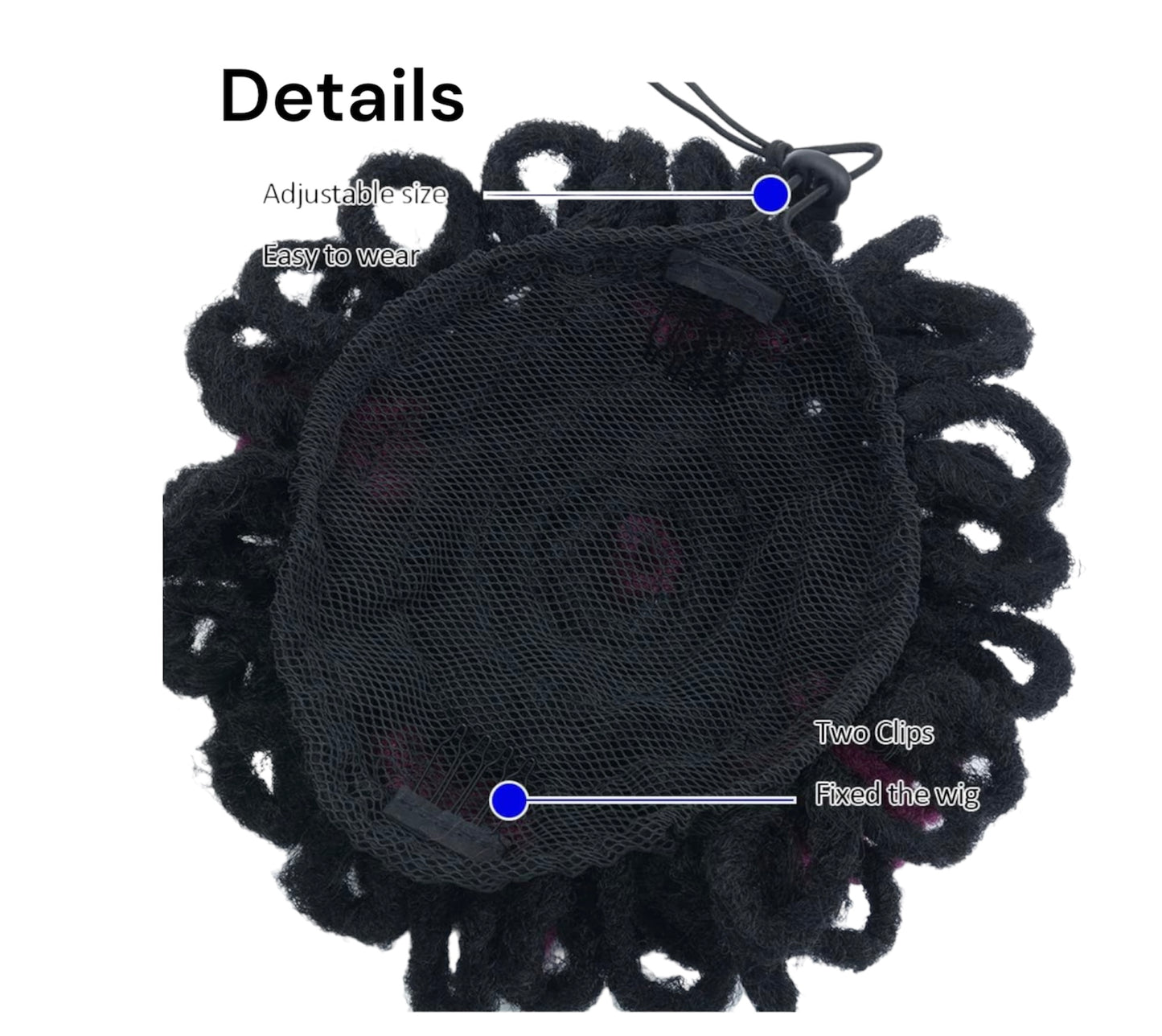 Drawstring Loc Petal