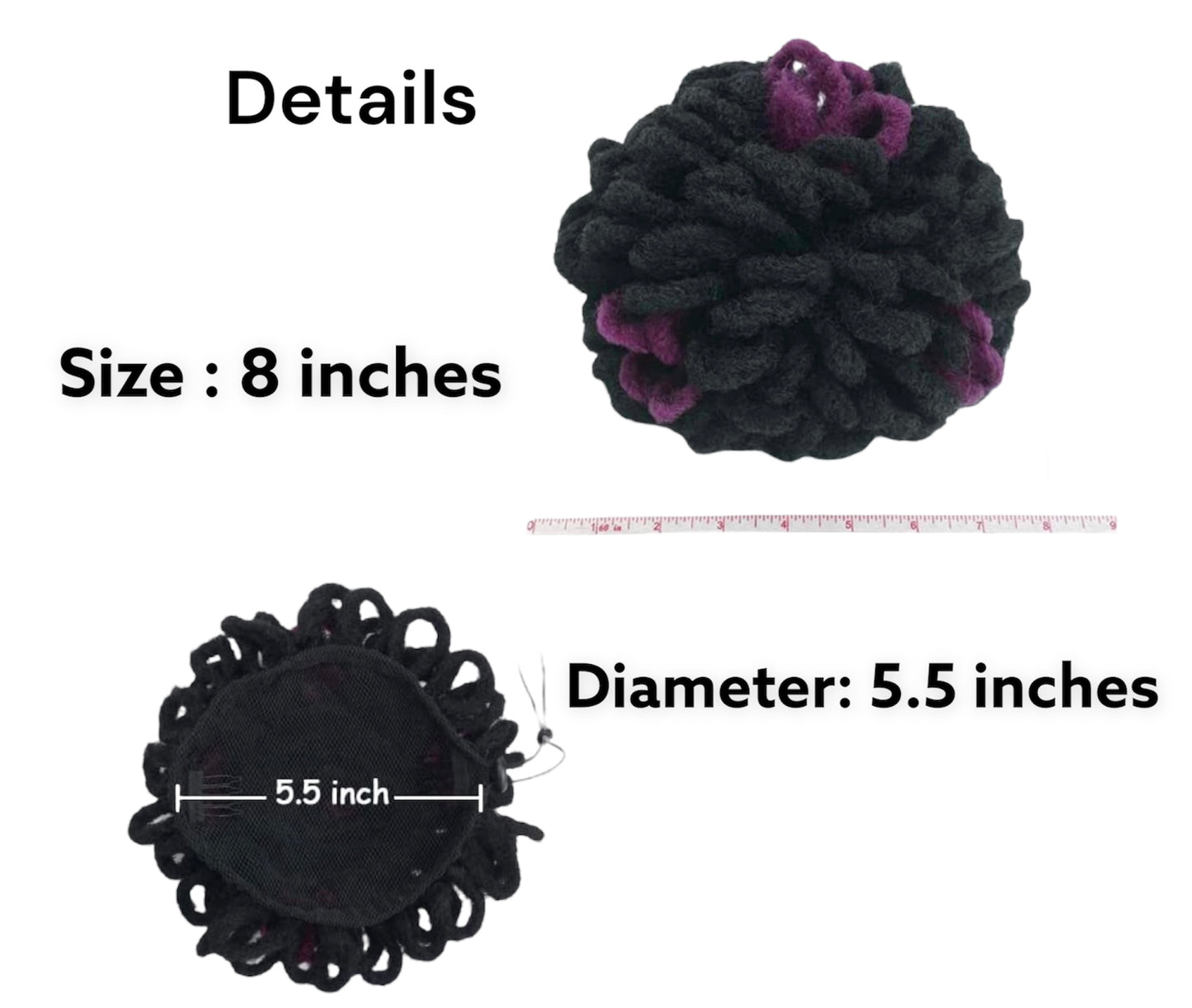 Drawstring Loc Petal