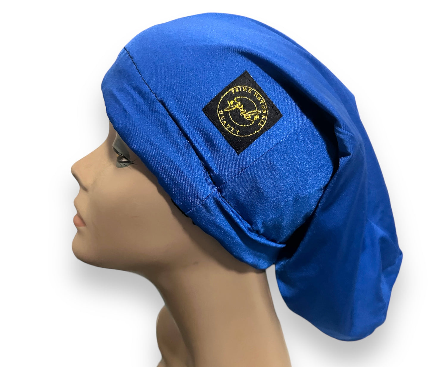 Blue Satin Lined Cap