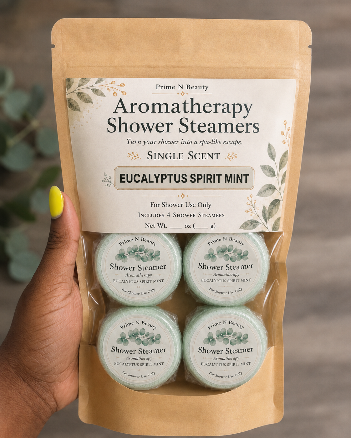Aromatherapy Shower Steamers | Same Scent Packs