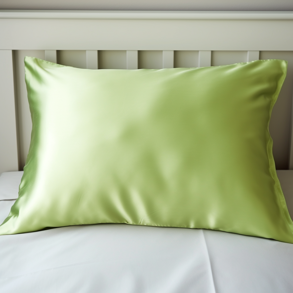 ( Green Apple ) Satin Pillow Case