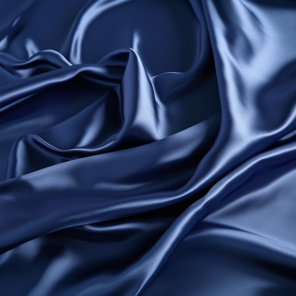 ( Navy Blue) Satin Pillow Case