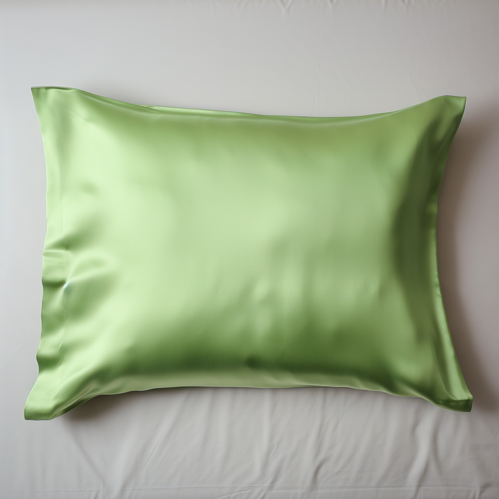 ( Green Apple ) Satin Pillow Case