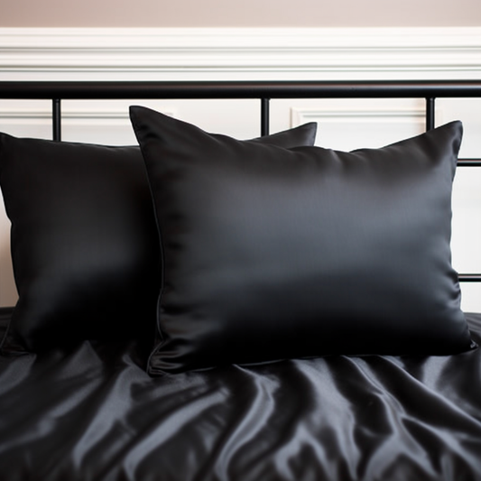 ( Black Night) Satin Pillow Case