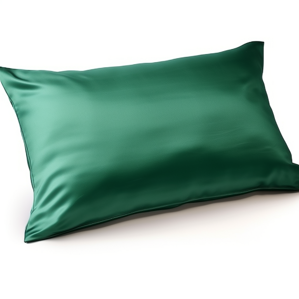 ( Green Emerald) Satin Pillow Case