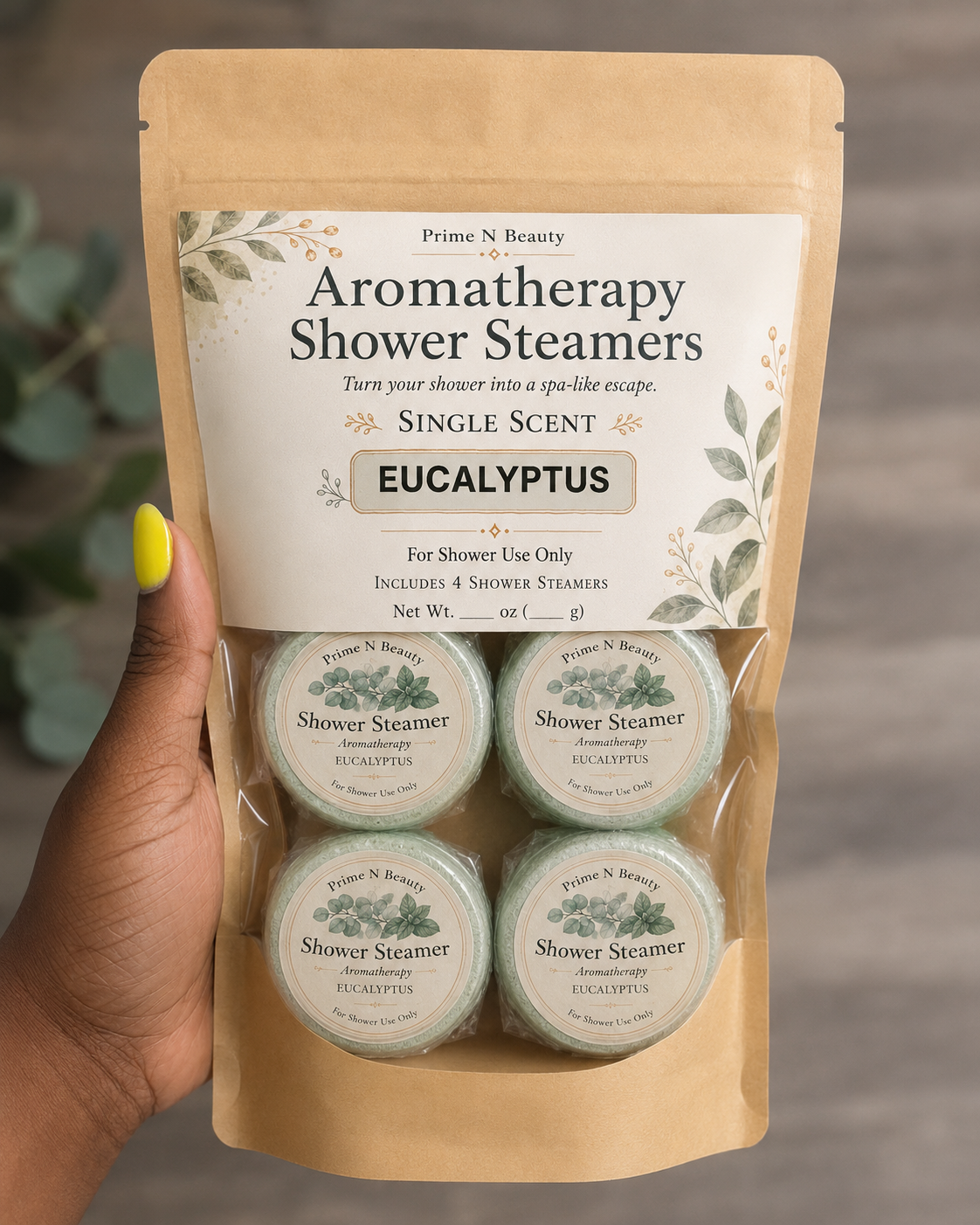 Aromatherapy Shower Steamers | Same Scent Packs