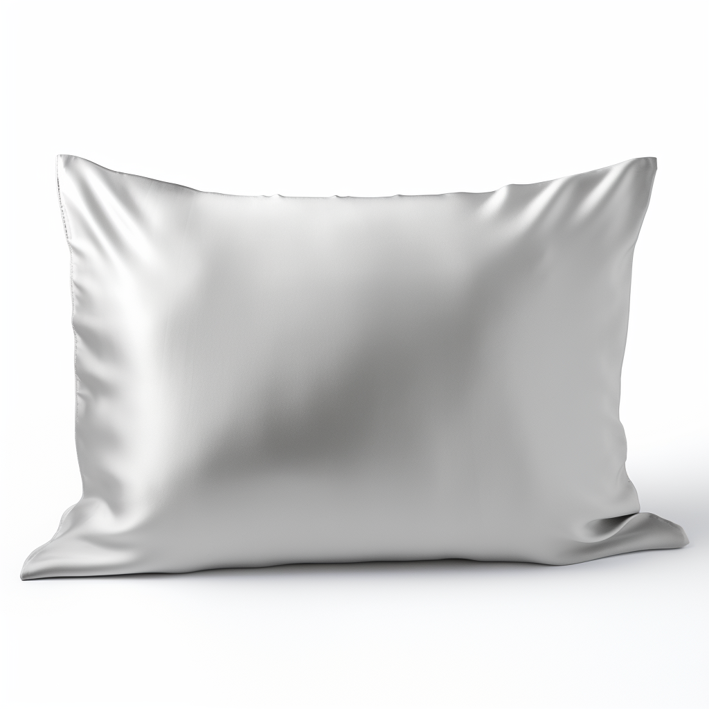 ( Silver ) Satin Pillow Case