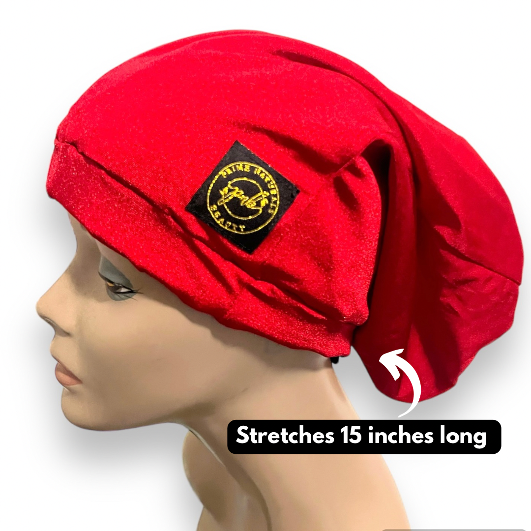 Red Satin Lined Cap