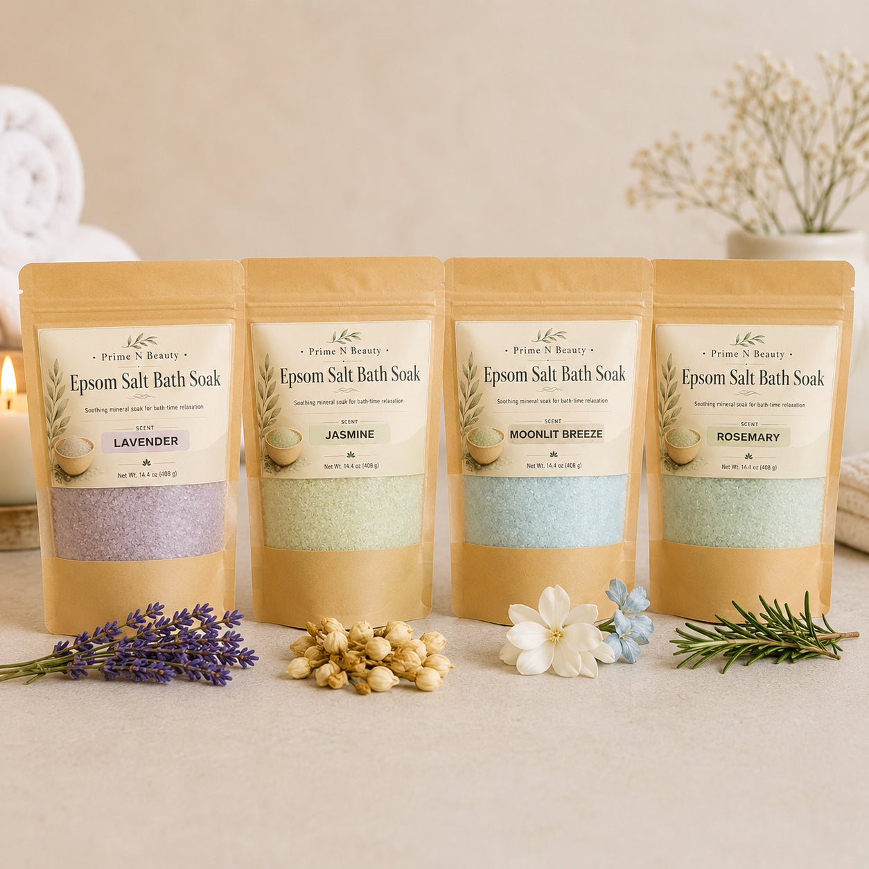 Botanical Bath Salt Soak