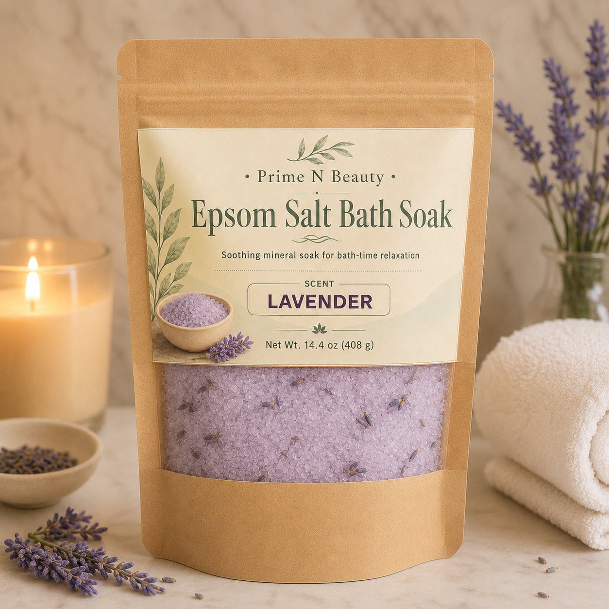 Botanical Bath Salt Soak