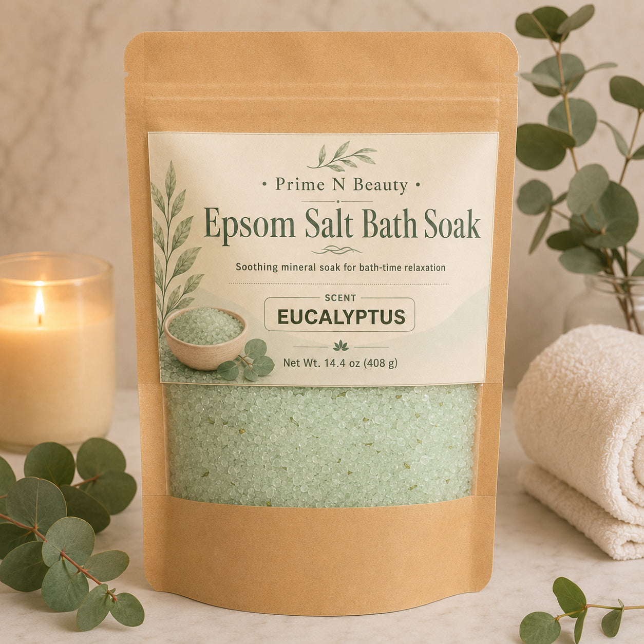 Botanical Bath Salt Soak
