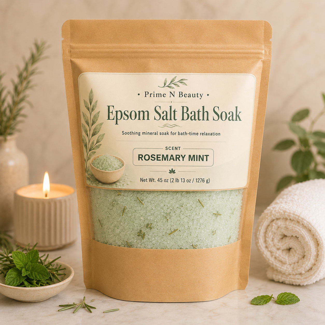 Botanical Bath Salt Soak