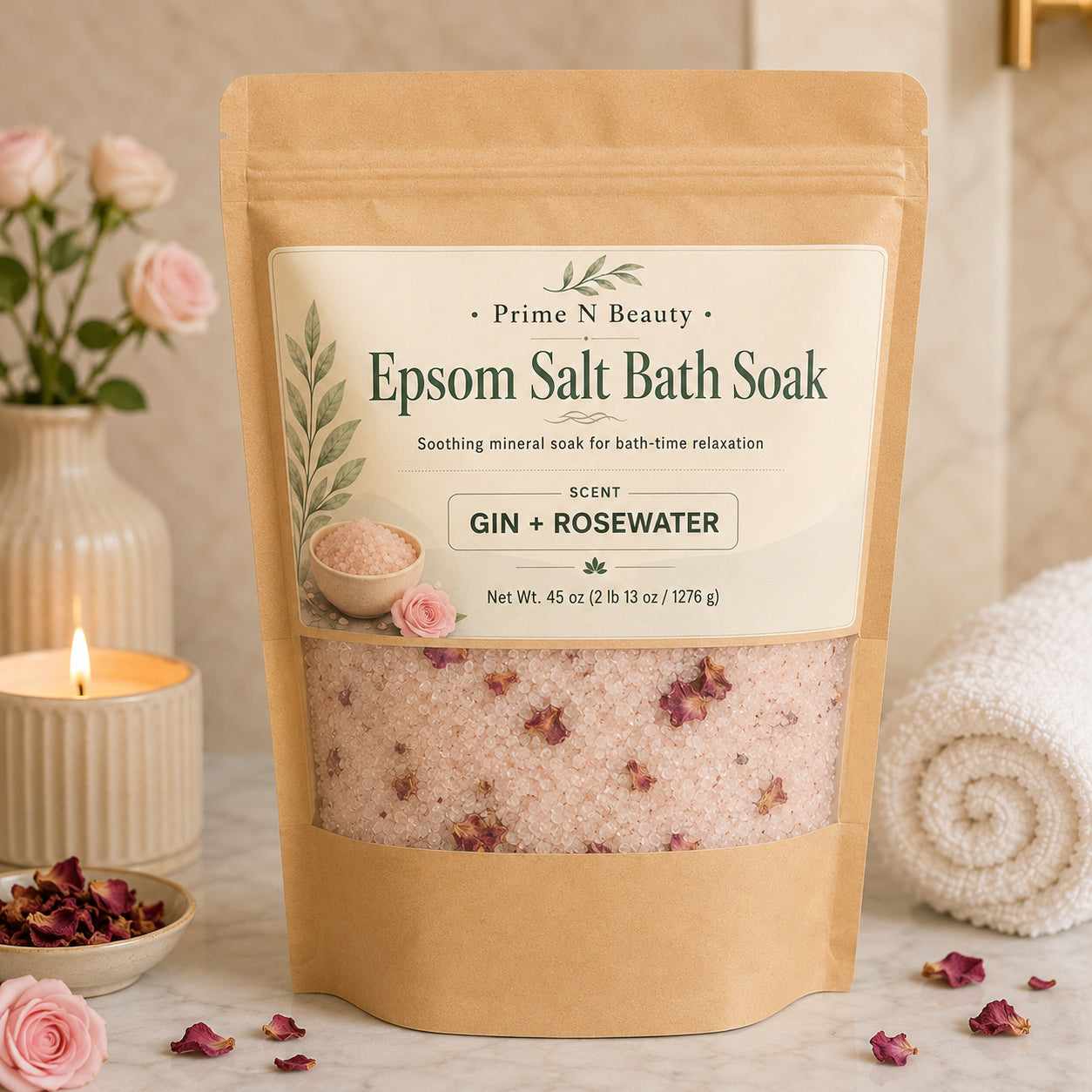 Botanical Bath Salt Soak