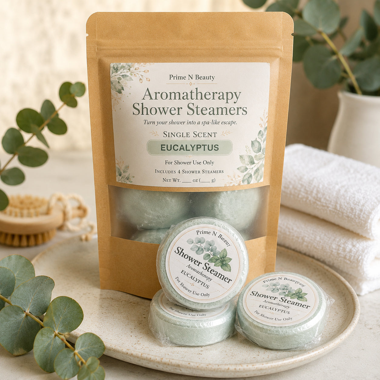 Aromatherapy Shower Steamers | Same Scent Packs