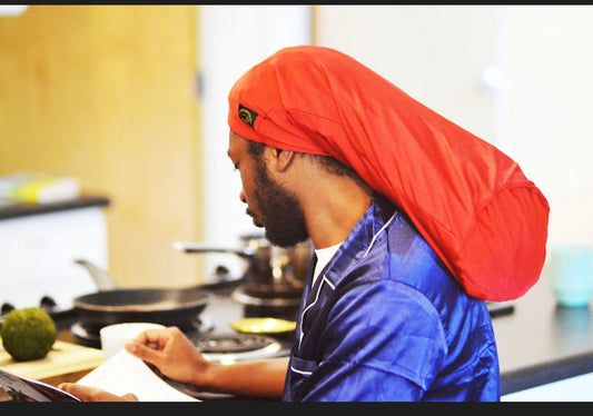 Red Satin Lined Cap