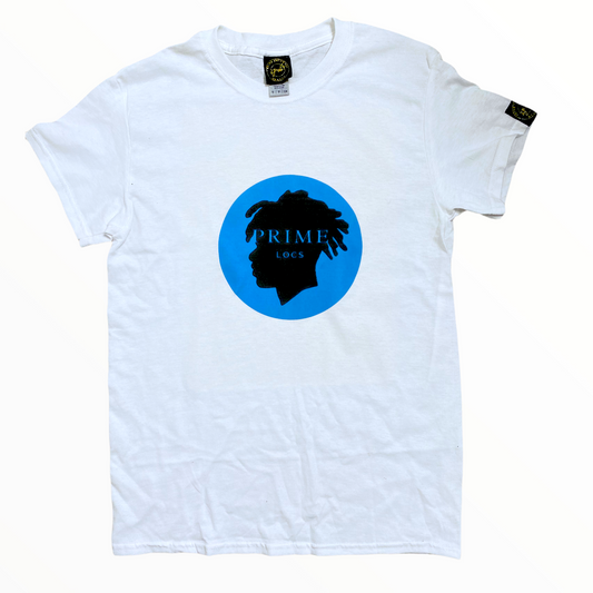 Prime Locs White T- shirt