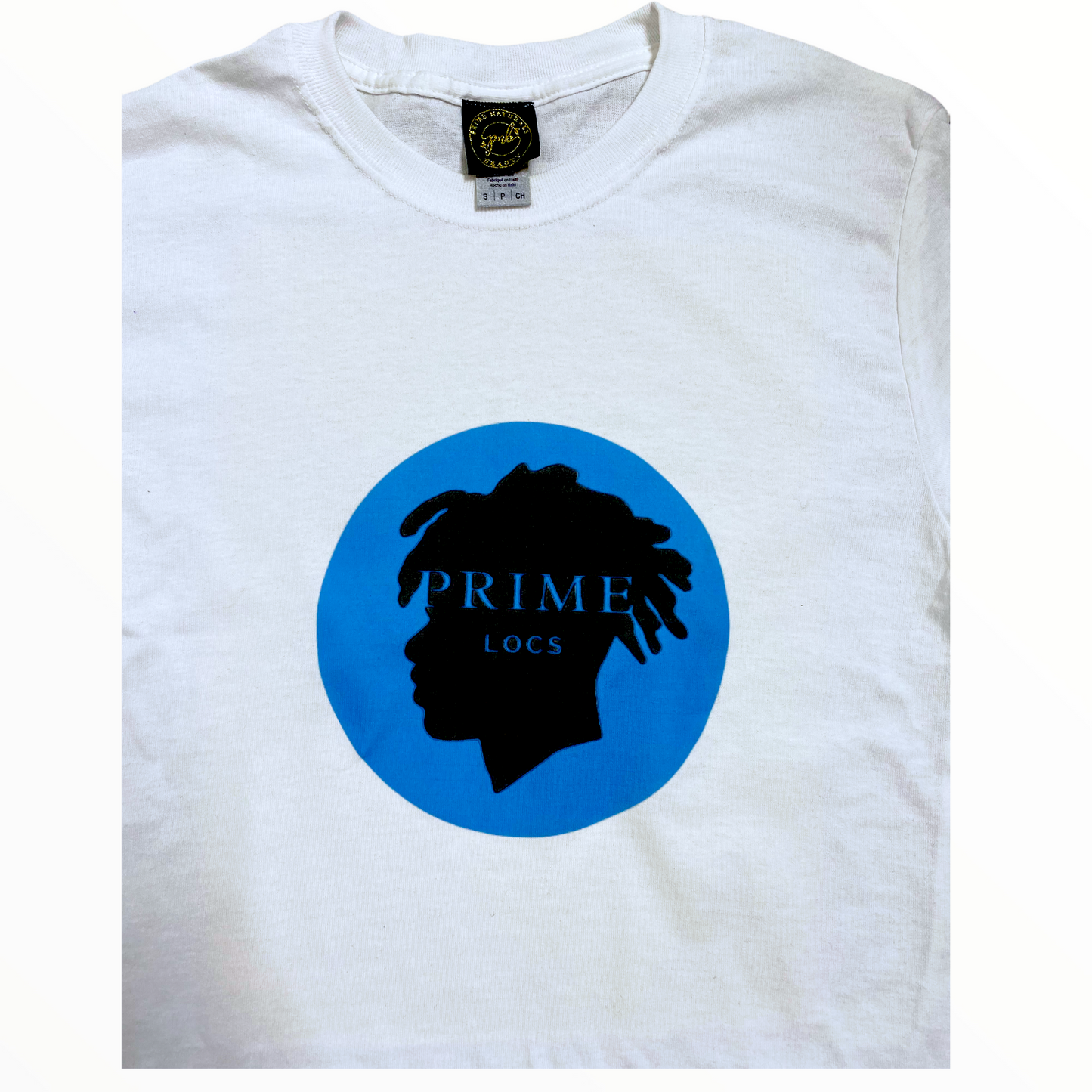 Prime Locs White T- shirt